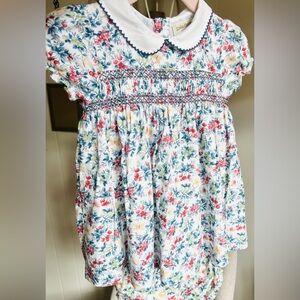 Floral Kids Shirt with Collar